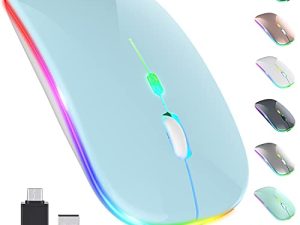 【Upgrade】 LED Wireless Mouse