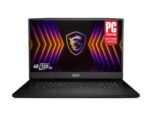 MSI Titan GT77 17.3" UHD 120Hz Gaming Laptop: Intel Core i7-12800HX RTX 3070 Ti 32GB DDR5 1TB NVMe SSD