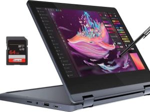 Lenovo Latest IdeaPad Flex 3 Chromebook 2-in-1 11.6" HD (1366 x 768) Touchscreen Laptop (4-Core MediaTek MT8173C