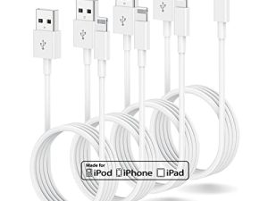 4 Pack 3ft iPhone Charger Apple MFi Certified