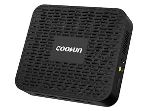 Mini PC Windows 11 Pro GK41 Mini Desktop Computers 8GB DDR4 128GB SSD Intel Celeron J4125 Processor Dual LAN Mini PC