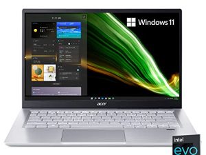 Acer Swift 3 Intel Evo Thin & Light Laptop | 14.0" Full HD IPS | Intel Core i7-1165G7 | Intel Iris Xe Graphics | 16GB LPDDR4X | 512GB NVMe SSD | WiFi 6 | Back-lit KB | Windows 11 Home | SF314-511-753K