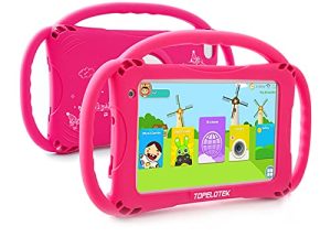 Kids Tablet 7 inch Toddler Tablet 32GB Google Play Android Tablet for Kids APP Preinstalled Learning Education Tablet WiFi Camera Tablet with Case Included