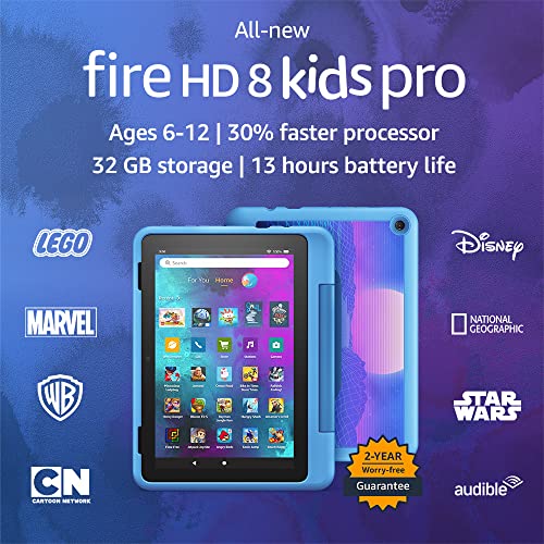 All-new Amazon Fire HD 8 Kids Pro tablet All-new Amazon Fire HD 8 Kids Pro tablet