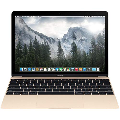 Apple MacBook MK4M2LL/A 12-Inch Laptop with Retina Display 256GB (Gold) - (Renewed) Apple MacBook MK4M2LL/A 12-Inch Laptop with Retina Display 256GB (Gold) - (Renewed)