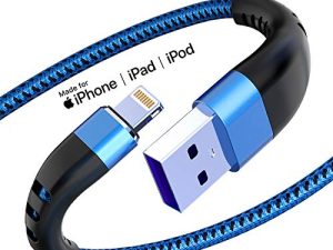 Apple MFi Certified 3 Pack iPhone Charger 6ft