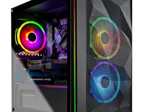 SkyTech Chronos Mini Gaming Computer PC Desktop - Intel Core-i3 10100F 3.6GHz