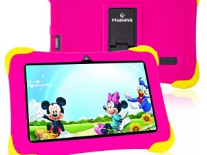 Kids Tablet 7 inch Tablet for Kids 2-15 Android 11 Go 2GB+32GB WiFi Bluetooth GMS Parental Control Mode Google Play YouTube Netflix iWawa for Boys Girls Toddler Tablet with Kid-Proof Case