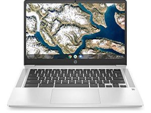 HP 2020 Flagship 14 Chromebook Laptop Computer 14-inch HD SVA Anti-Glare Display Intel Celeron N5000 Processor 4GB DDR4 64GB eMMC WiFi Webcam Chrome OS (Renewed)