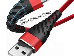 (2 Pack) Long iPhone Charger 10ft for [MFi Certified]