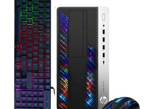 HP Gaming PC Desktop Computer - Intel Quad I5-7500 up to 3.8GHz