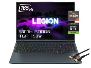Lenovo Legion 5 Pro 16" 165Hz QHD IPS NVIDIA G-Sync 500 nits Gaming Laptop