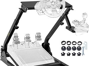 VEVOR G920 Racing Steering Wheel Stand Shifter Mount fit for Logitech G27 G25 G29 Gaming Wheel Stand Wheel Pedals NOT Included Racing Wheel Stand