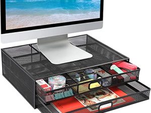 Monitor Stand with Drawer