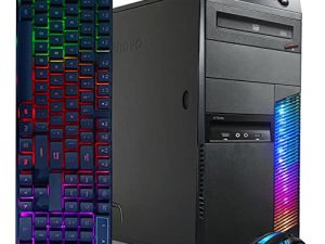 Lenovo Gaming PC Desktop Computer - Intel Quad I7 up to 3.8GHz