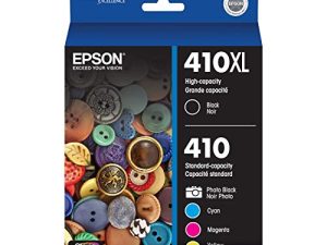 EPSON T410 Claria Premium - -Ink High Capacity Black & Standard Color - -Cartridge Combo Pack (T410XL-BCS) for select Epson Expression Premium Printers