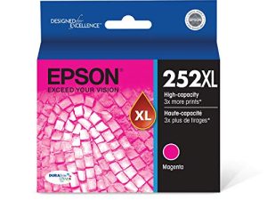 EPSON T252 DURABrite Ultra Ink High Capacity Magenta Cartridge (T252XL320-S) for select Epson WorkForce Printers