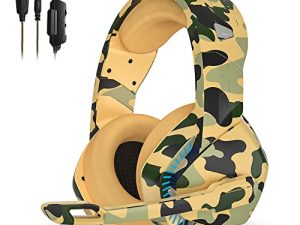 PHOINIKAS PS4 Gaming Headset with 7.1 Surround Sound