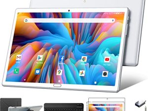 ZONKO 2023 Newest 2 in 1 Tablet 10 inch 4G Phone Call with Dual Sim Card Slot