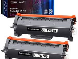 E-Z Ink (TM) Compatible Toner Cartridge Replacement for Brother TN760 TN-760 TN730 to Use with HL-L2350DW HL-L2395DW HL-L2390DW HL-L2370DW MFC-L2750DW MFC-L2710DW DCP-L2550DW (Black