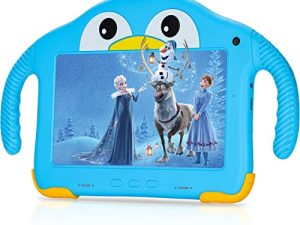 Kids Tablet 7inch Tablet for Kids Android 10 Toddler Tablet Eye Protection 32GB Kids APP Preinstalled Learning Tablet WiFi Education Dual Cameras with Kid-Proof Case YouTube Netflix Google Play Store